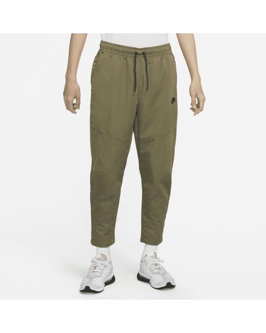 Nike Sportswear Tech Essentials Lined Commuter Pants in Green for Men