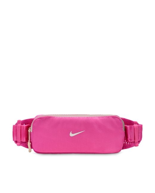 Nike Pink Tempo Running Waist Pack