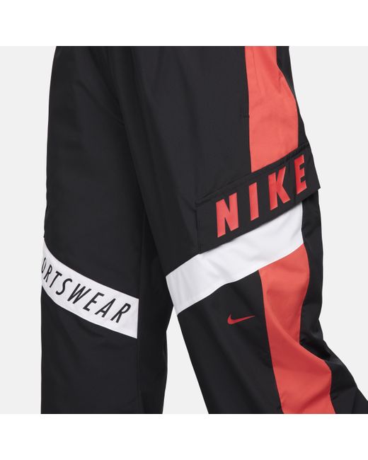 Nike Black Sportswear High-waisted Trousers