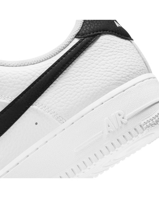 Nike White Air Force 1 '07 Shoe Leather for men