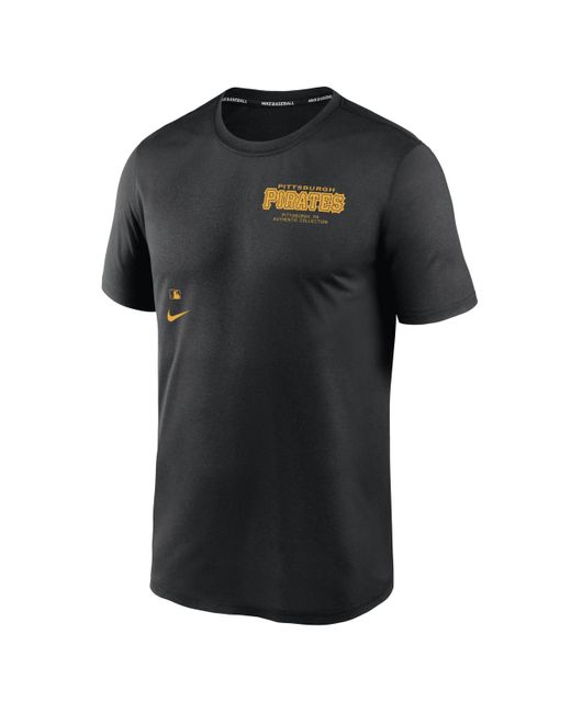Nike Black Pittsburgh Pirates Authentic Collection Early Work Men's Dri-fit Mlb T-shirt for men