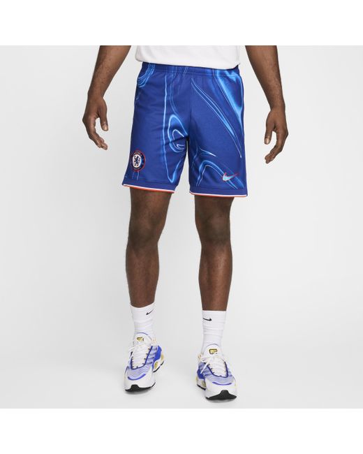 Nike Chelsea F.C. 2024 25 Stadium Home Dri Fit Football Replica Shorts in Blue for Men Lyst UK