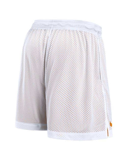 Nike Orange Tennessee Primetime Reversible Dri-Fit College Shorts for men