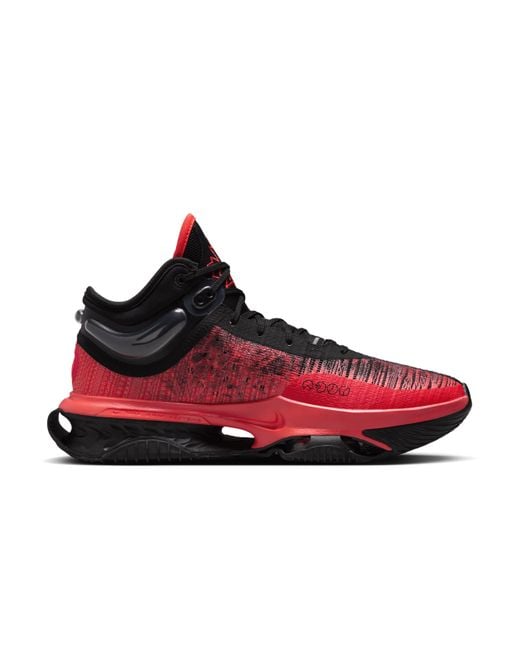 Nike Red G.t. Jump 2 'shaedon Sharpe' Basketball Shoes