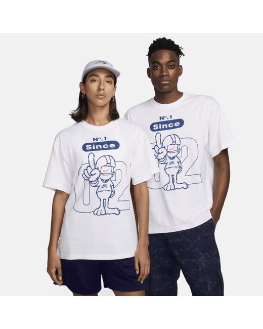 Nike White Sb Skate T-shirt Cotton for men