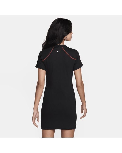 Nike Black Sportswear Short-sleeve Dress