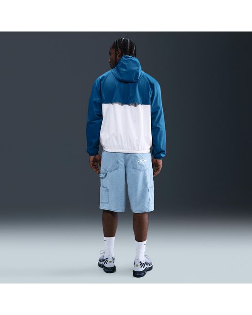 Nike Blue Windrunner Lined Jacket for men