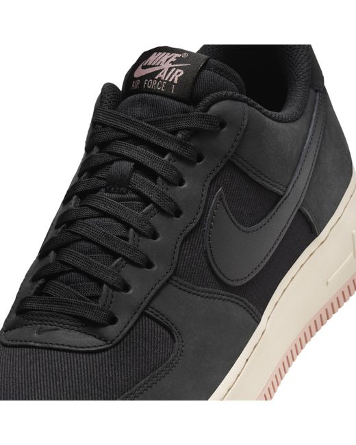 Nike Black Air Force 1 '07 Lx Shoes for men
