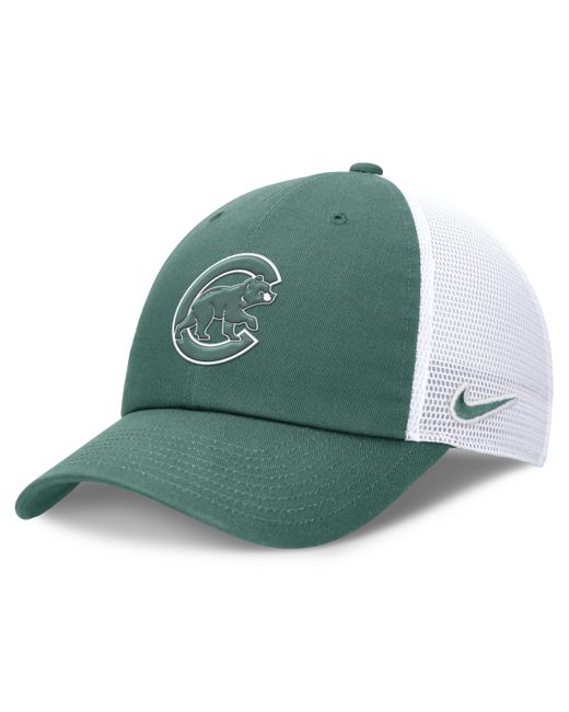 Nike Green Chicago Cubs Bicoastal Club Mlb Trucker Adjustable Hat