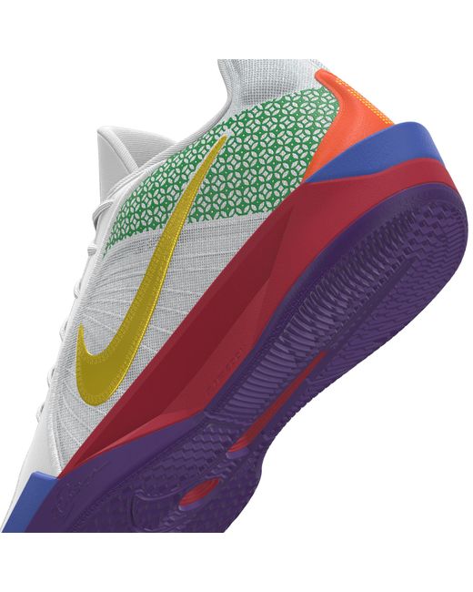 Nike White Sabrina 2 By You Custom Basketball Shoes