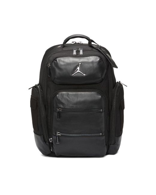 Nike Black Jordan Backpack (large) for men