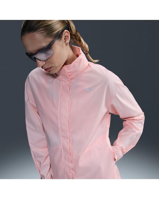 Nike Pink Fast Repel Running Jacket