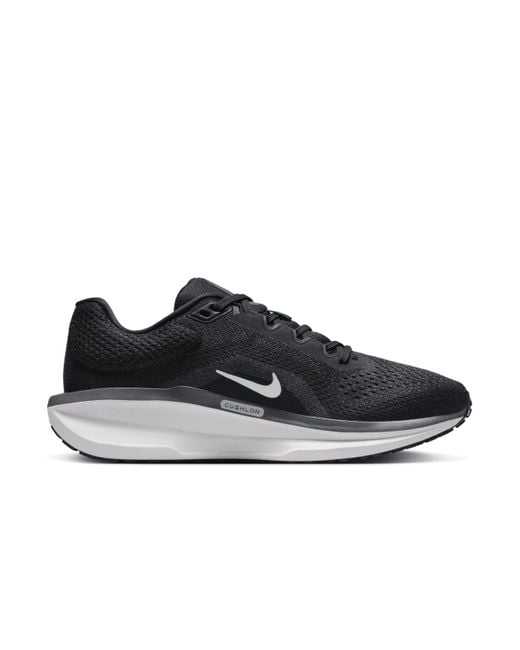 Nike Black Winflo 11 Road Running Shoes
