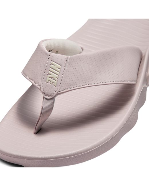 Nike Gray Marina Slides for men