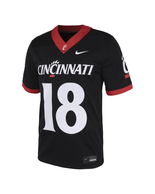 Nike Black Travis Kelce Cincinnati College Football Replica Jersey for men