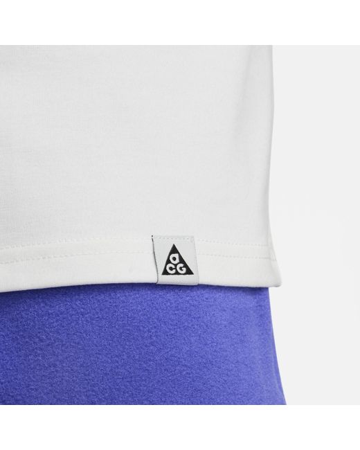 Nike White Acg Long-sleeve T-shirt for men