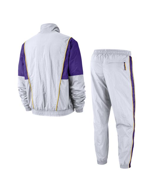 Los Angeles Lakers NBA-Trainingsanzug für Herren da Uomo di Nike in Bianco  | Lyst
