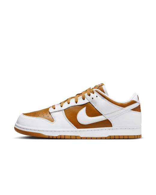 Nike Brown Dunk Low Shoes for men