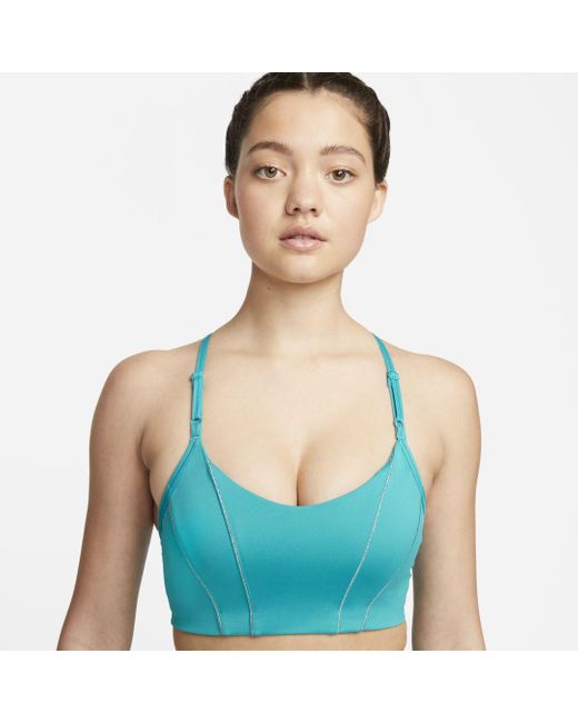nike yoga dri fit indy bra