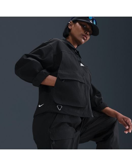 Nike Blue Acg "Smith Summit" Uv-Resistant Jacket