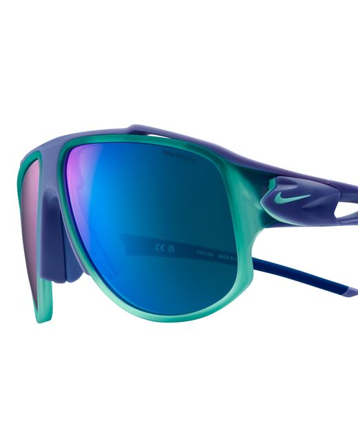 Nike Black Flyfree Infinity Mirrored Sunglasses