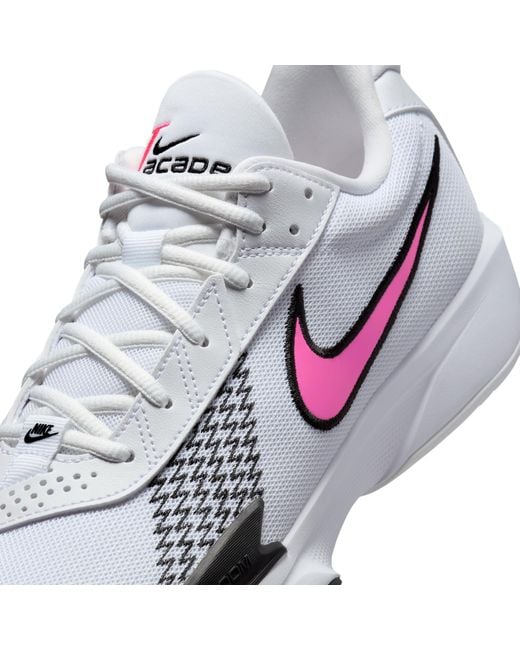 academy white nike shoes