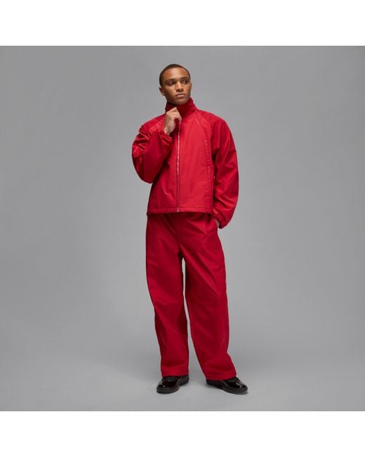 Nike Red Air Track Pants for men