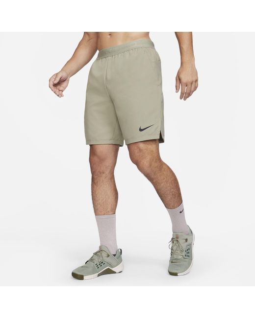 Nike Green Pro Flex Vent Max Shorts for men