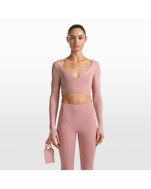 Nike Pink Skims Clippable Pouch