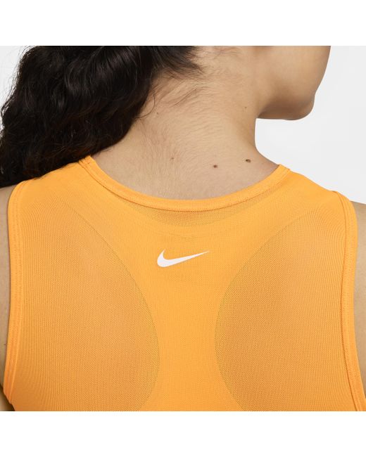Nike Orange Pro Mesh Tank Top