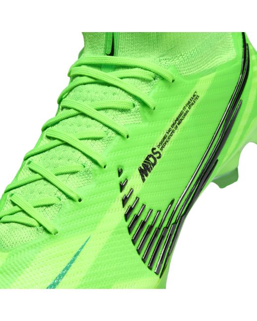 Nike Green Superfly 9 Elite Mercurial Dream Speed Fg High-top Soccer Cleats
