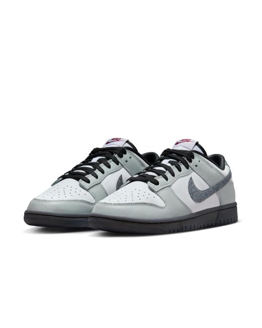 Nike Gray Dunk Low Lx Shoes