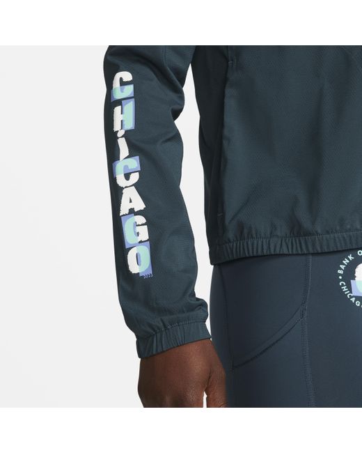 Nike Repel Impossibly Light Running Jacket in Blue Lyst