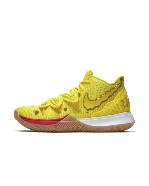 Scarpa da basket Kyrie 5'SpongeBob SquarePants' da Uomo di Nike in Giallo |  Lyst