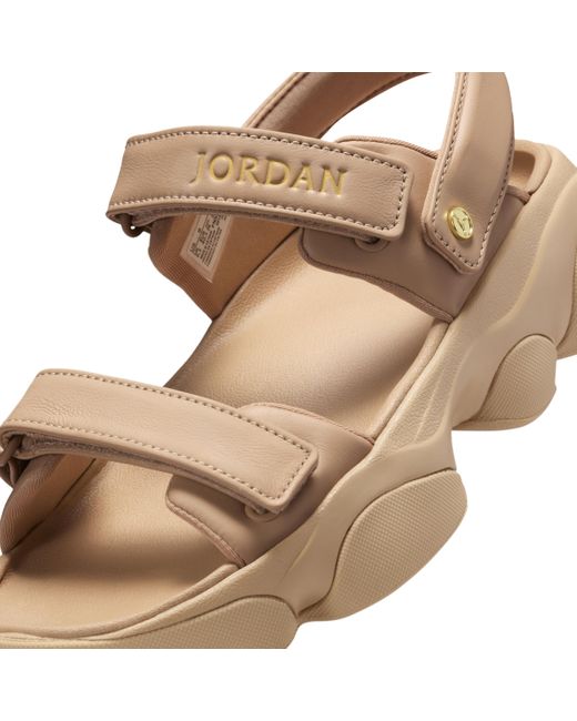 Nike Natural Jordan Deja Sandals Leather