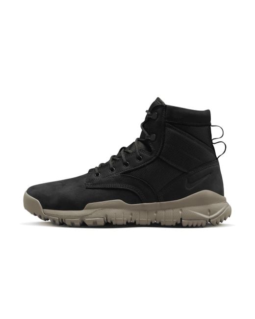 Nike Black Sfb 6" Leather Boots for men