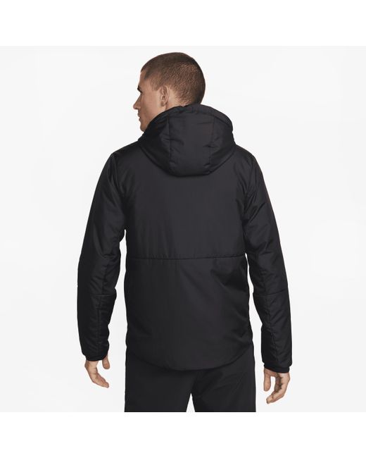 Nike Black Unlimited Therma-fit Versatile Jacket 50% Recycled Polyester for men