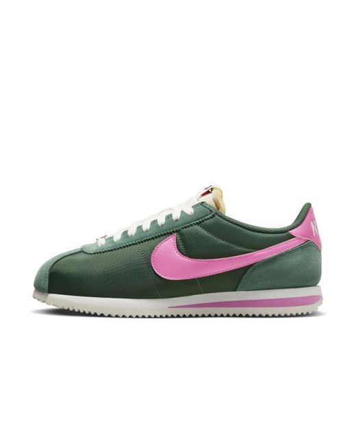 Nike Green Cortez Textile Shoes