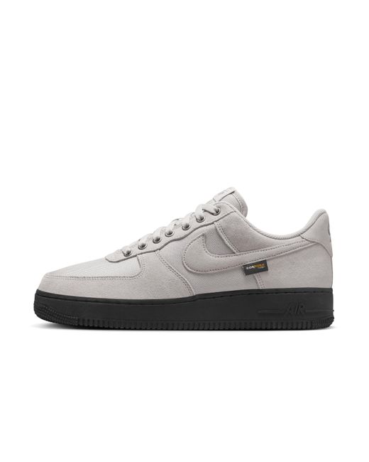 Nike Gray Air Force 1 '07 Shoes for men