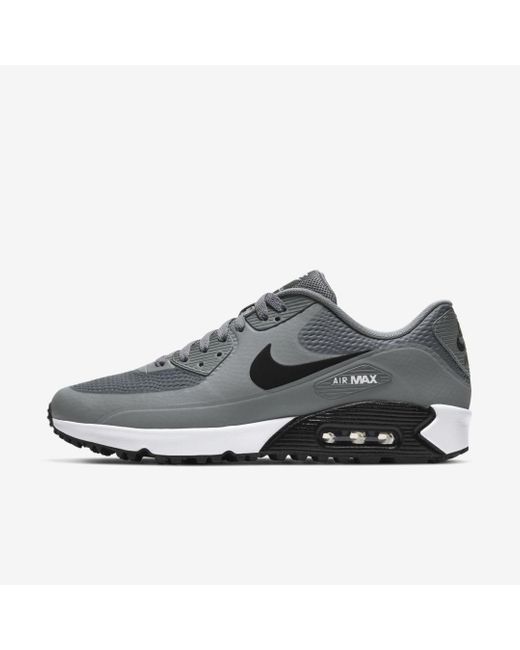 Nike Air Max 90 G Golf Shoe in Gray for Men | Lyst