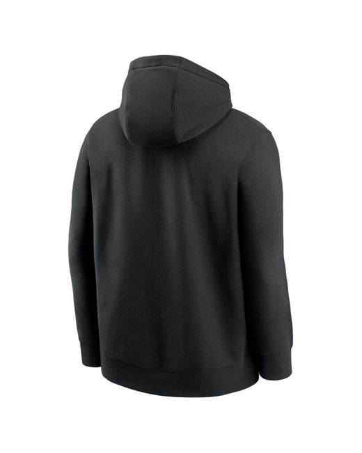Nike Black Iowa Arch College Pullover Hoodie for men