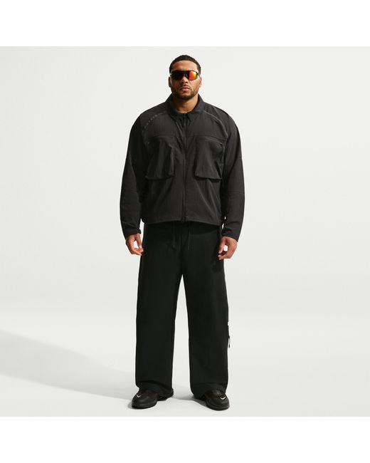 Nike Black Tech Dri-Fit Shori Knit Utility Pants for men