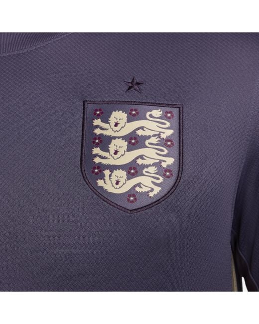 Nike Blue England ( Team) 2024/25 Stadium Away Dri-fit Football Replica Shirt 50% Recycled Polyester for men