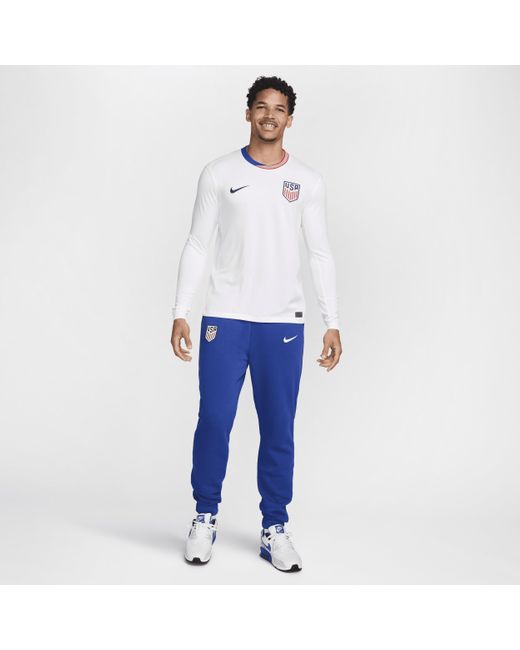 Nike Usmnt 2024 Stadium Home Drifit Soccer Longsleeve Replica Jersey