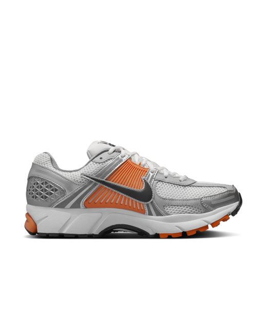 Nike Gray Zoom Vomero 5 Shoes Leather for men