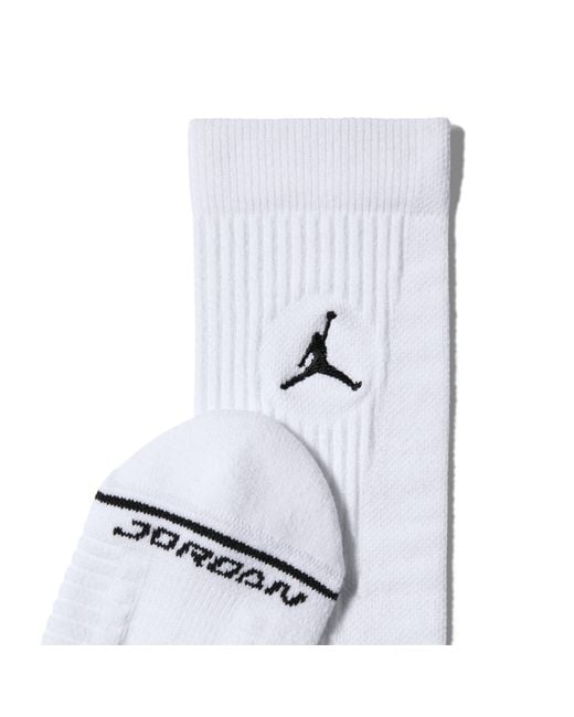 Nike White Elite Crew Socks (1 Pair)