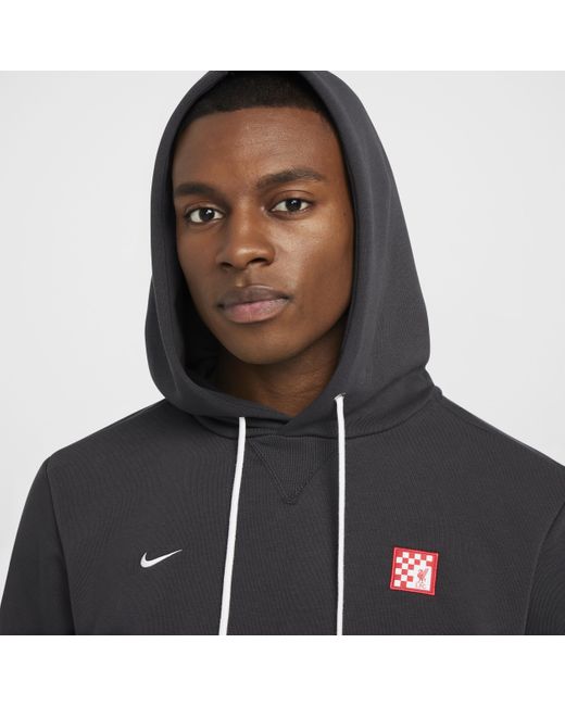 Nike Liverpool F.C. Standard Issue Third Dri Fit Football Pullover Hoodie in Blue for Men Lyst UK
