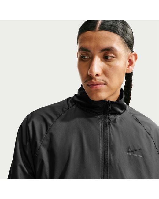 Nike Black Sportswear Windrunner Lined Jacket for men