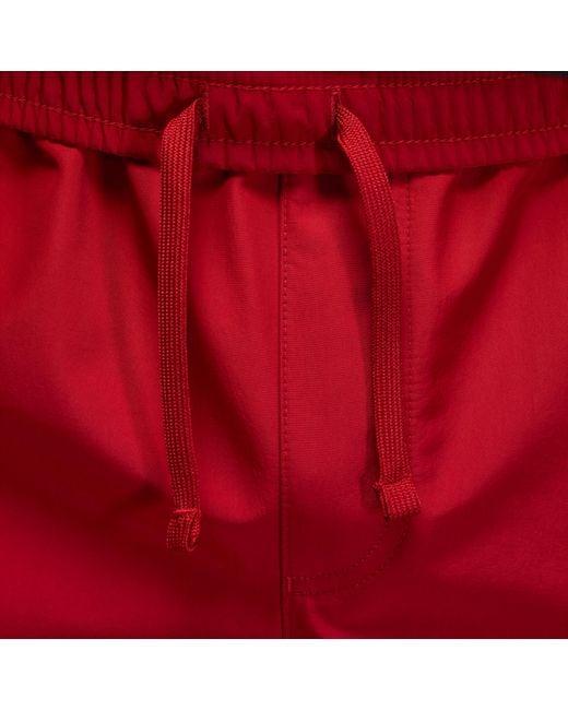 Nike Red Air Track Pants for men