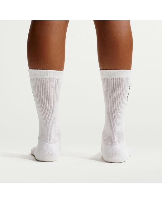 Nike White Everyday Elevated Crew Socks (2 Pairs)